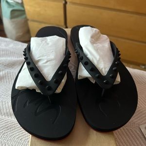 Christian Louboutin Flip Flops